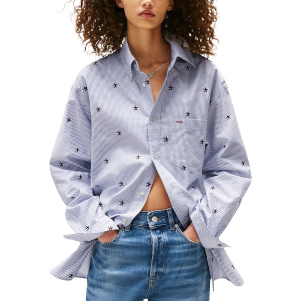 Tommy Hilfiger Jeans Camicia Donna — vista 2