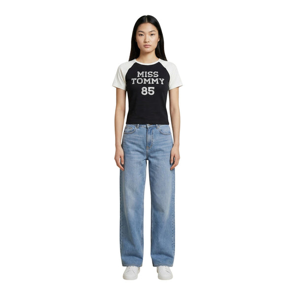 Tommy Hilfiger Jeans T-Shirt Donna — vista 2