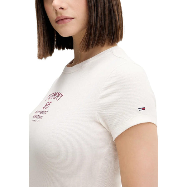 Tommy Hilfiger Jeans T-Shirt Donna — vista 2