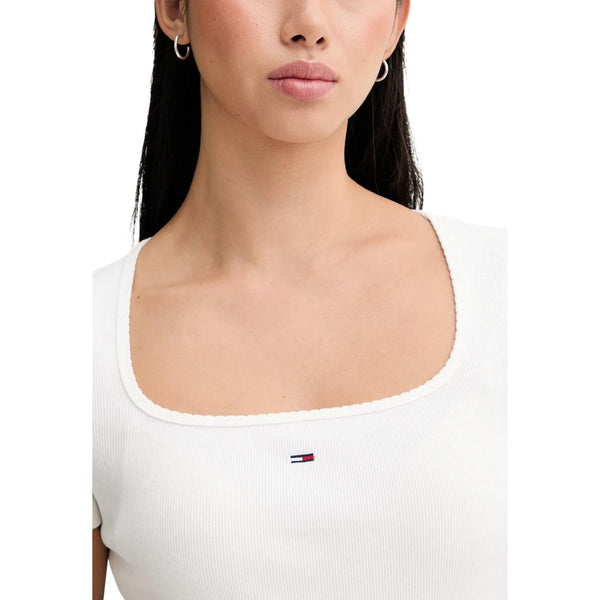 Tommy Hilfiger Jeans T-Shirt Donna — vista 2