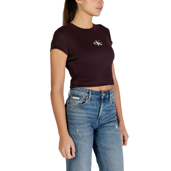 Calvin Klein Jeans T-Shirt Donna — vista 2