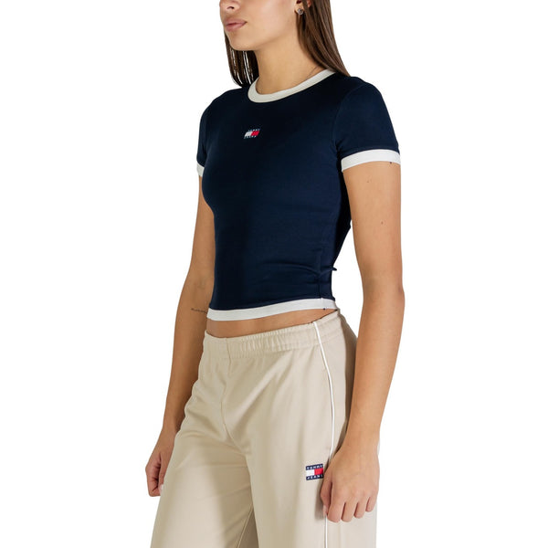 Tommy Hilfiger Jeans T-Shirt Donna — vista 2