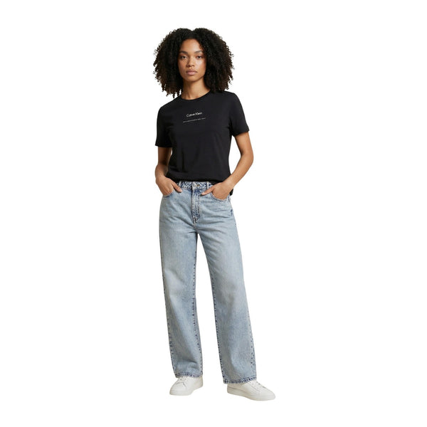 Calvin Klein Jeans T-Shirt Donna — vista 2