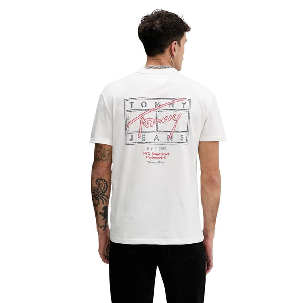 Tommy Hilfiger Jeans T-Shirt Uomo — vista 2