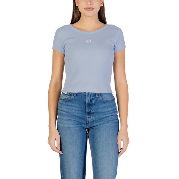 Calvin Klein Jeans T-Shirt Donna — vista 2