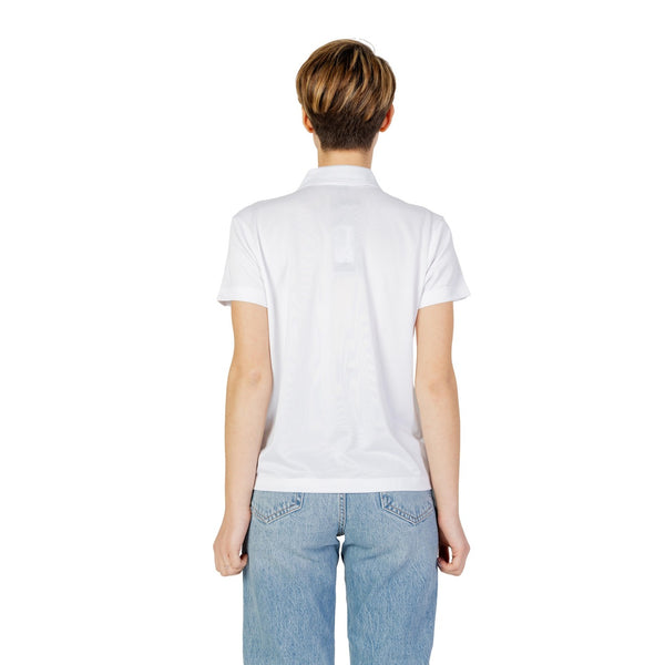 Blauer Polo Donna — vista 2