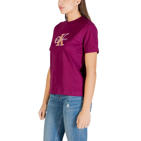 Calvin Klein Jeans T-Shirt Donna — vista 2