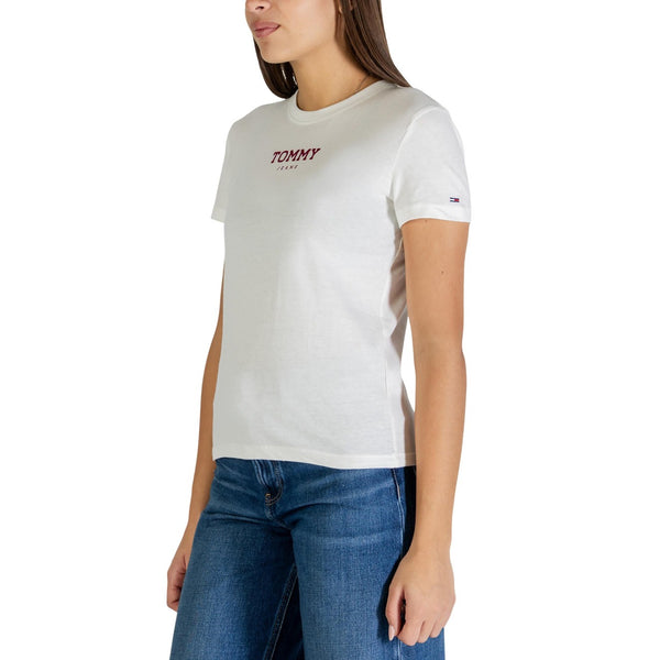 Tommy Hilfiger Jeans T-Shirt Donna — vista 2