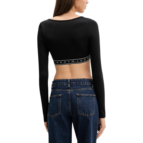 Tommy Hilfiger Jeans T-Shirt Donna — vista 2