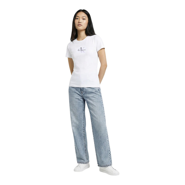 Calvin Klein Jeans T-Shirt Donna — vista 2