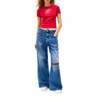 Tommy Hilfiger Jeans T-Shirt Donna immagine 3