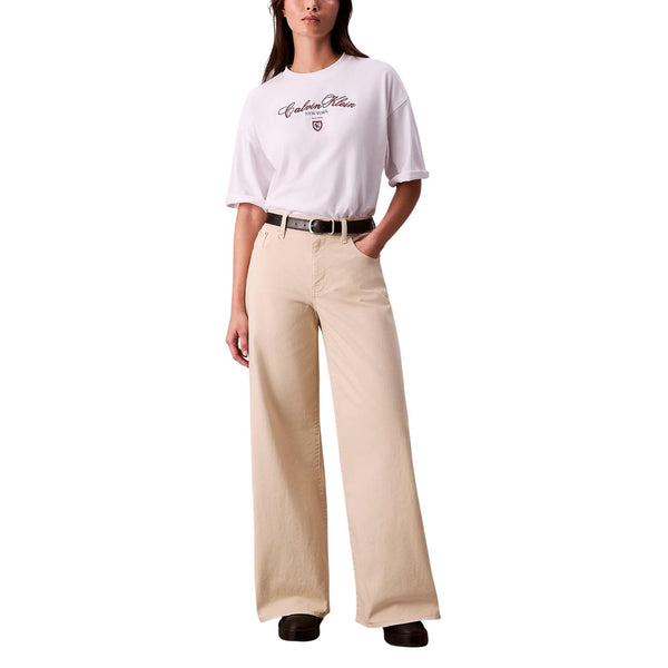 Calvin Klein Jeans T-Shirt Donna — vista 2