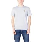 Blauer T-Shirt Uomo immagine 3