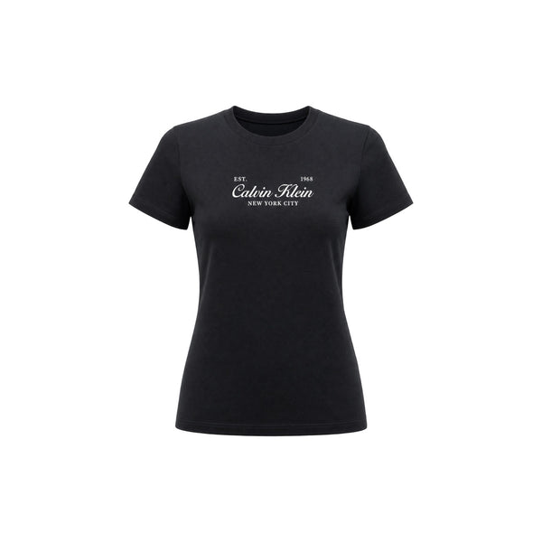 Calvin Klein Jeans T-Shirt Donna — vista 2
