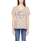 Blauer T-Shirt Donna immagine 1