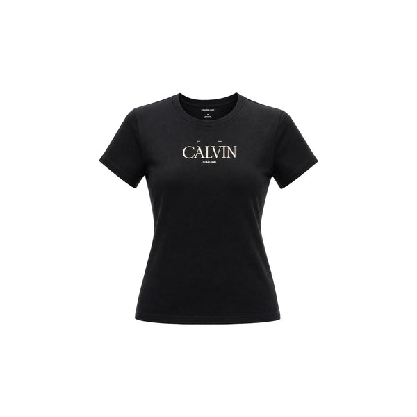 Calvin Klein Jeans T-Shirt Donna — vista 2