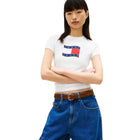 Tommy Hilfiger Jeans T-Shirt Donna immagine 4